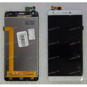 5.0 inch Digma CITI Z520 3G (LCD+тач) OEM белый 1280x720 LED  NEW