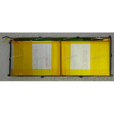 АКБ Digma ??? (3,7v, 3000 mah*2=6000, 72x96x3,5 mm сдвоенный, 3 pin) c рамкой