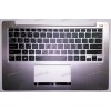 Keyboard Asus X202E + topcase (90R-NFQ1K1A01U) (Black-Silver/Matte/TAI) чёрная в серебристом топкейсе Keyboard Asus X202E + topcase (90R-NFQ1K1A01U) (Black-Silver/Matte/TAI) чёрная в серебристом топкейсе