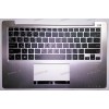 Keyboard Asus X202E + topcase (90R-NFQ1K1A01U) (Black-Silver/Matte/TAI) чёрная в серебристом топкейсе Keyboard Asus X202E + topcase (90R-NFQ1K1A01U) (Black-Silver/Matte/TAI) чёрная в серебристом топкейсе
