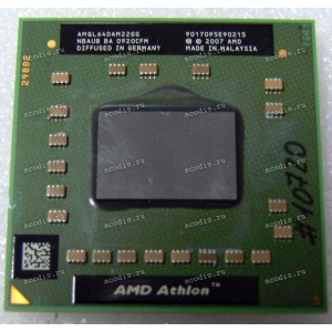 Процессор Socket S1G2 (638) AMD Athlon X2 QL-64 (AMQL64DAM22GG) (2*2.10GHz=200MHz x 10.5 Процессор Socket S1G2 (638) AMD Athlon X2 QL-64 (AMQL64DAM22GG) (2*2.10GHz=200MHz x 10.5