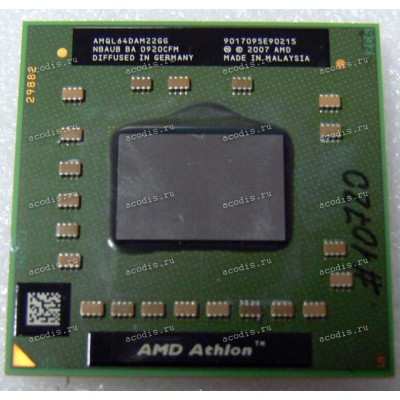 Процессор Socket S1G2 (638) AMD Athlon X2 QL-64 (AMQL64DAM22GG) (2*2.10GHz=200MHz x 10.5
