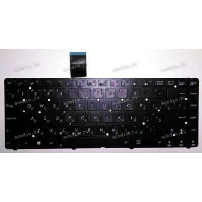 Keyboard Asus K45, K45A, K45DR, K45DE, K45N, K45VM, K45VD, K45VS, K45VJ, N46, N46V, U44 (Black/Matte/RUO)