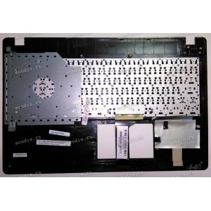 Keyboard Asus X551MA-1A + topcase (0KNB0-612GBG00, 90NB0481-R30050) (Black-Black/Matte/BG) черная матовая