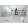 Keyboard Asus X551MA-3G + topcase (0KNB0-610EUS00, 90NB0482-R30280) (Black-White/Matte/US) черная матовая