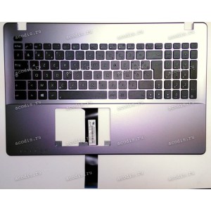Keyboard Asus X550CA, X550CC, X550VA-1A, X550VB, X550VC + topcase (90NB00T1-R31FR0) (Black-Dark_Silver/Matte/FR) черная матовая Keyboard Asus X550CA, X550CC, X550VA-1A, X550VB, X550VC + topcase (90NB00T1-R31FR0) (Black-Dark_Silver/Matte/FR) черная матовая