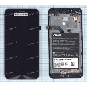 5.0 inch ASUS ZC500TG (ZenFone Go) (LCD+тач) черный с рамкой 1280x720 LED  некондиция / засвет