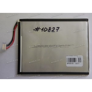 АКБ Digma Plane 10.1 (3,7v, 5150mAh, 3+3 pin, 34102126), разбор