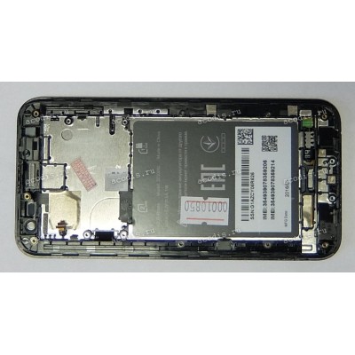 5.0 inch ASUS ZE500KL (ZenFone 2 Lazer) (LCD+тач) черный с рамкой 1280x720 LED  разбор / оригинал