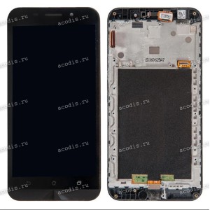 5.5 inch ASUS ZC550KL (ZenFone Max) (LCD+тач) черный с рамкой 1280x720 LED разбор / оригинал 5.5 inch ASUS ZC550KL (ZenFone Max) (LCD+тач) черный с рамкой 1280x720 LED разбор / оригинал
