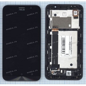 5.5 inch ASUS ZB551KL (ZenFone Go) (LCD+тач) черный с рамкой 1280x720 LED  разбор / оригинал