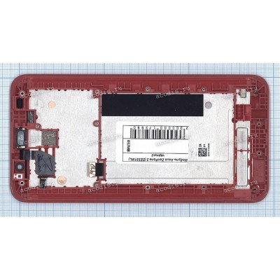 5.5 inch ASUS ZE551ML (ZenFone 2) (LCD+тач) черный с красной рамкой 1920x1080 LED  Б / У