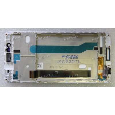 5.2 inch ASUS ZC520TL (ZenFone 3 Max) (LCD+тач) белый с рамкой 1280x720 LED  разбор / оригинал