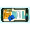 4.5 inch Samsung J120 (J1 2016) (LCD+тач), золотой 800x480 LED  NEW / original