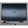 Крышка в сборе ASUS E205 (+ТАЧ) синяя 1366x768 LED NEW