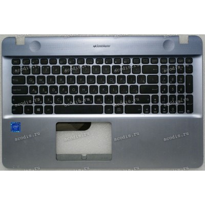 Keyboard Asus X541SA серо-синий (13NB0CG3AP0321)+ Topcase русифицированная