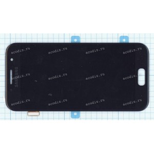 4.7 inch Samsung A320F (A3 2017) (LCD+тач), oem черный 1280x720 LED  NEW / original