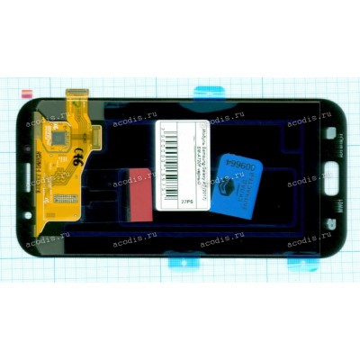 5.7 inch Samsung A7 (SM-A720F 2017) (LCD+тач) oem черный 1920x1080 LED  NEW / original