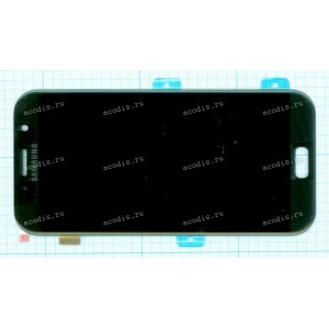 5.7 inch Samsung A7 (SM-A720F 2017) (LCD+тач) oem черный 1920x1080 LED  NEW / original