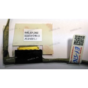 LCD eDP cable Acer Aspire E1-510, E1-510P, E1-530, E1-530G, E1-532, E1-532P, E1-570, E1-570G, E1-572, E1-572G, E1-572P, E1-572PG, V5-561, V5-561G, V5-561P, V5-561PG, TravelMate P255, P255-M, P255-MG, Gateway NE510, NE570, NE572, NV570, NV570P, Packard Bel
