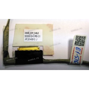 LCD eDP cable Acer Aspire E1-510, E1-510P, E1-530, E1-530G, E1-532, E1-532P, E1-570, E1-570G, E1-572, E1-572G, E1-572P, E1-572PG, V5-561, V5-561G, V5-561P, V5-561PG, TravelMate P255, P255-M, P255-MG, Gateway NE510, NE570, NE572, NV570, NV570P, Packard Bel LCD eDP cable Acer Aspire E1-510, E1-510P, E1-530, E1-530G, E1-532, E1-532P, E1-570, E1-570G, E1-572, E1-572G, E1-572P, E1-572PG, V5-561, V5-561G, V5-561P, V5-561PG, TravelMate P255, P255-M, P255-MG, Gateway NE510, NE570, NE572, NV570, NV570P, Packard Bel
