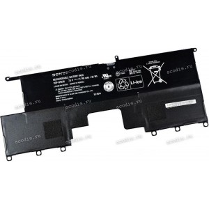 АКБ Sony SVP1321J1RBI (VGP-BPS38, 185324911) 7,5V 4740mAh разбор