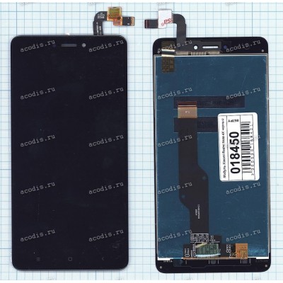 5.5 inch Xiaomi Redmi Note 4x (LCD+тач) oem черный 1920x1080 LED  NEW