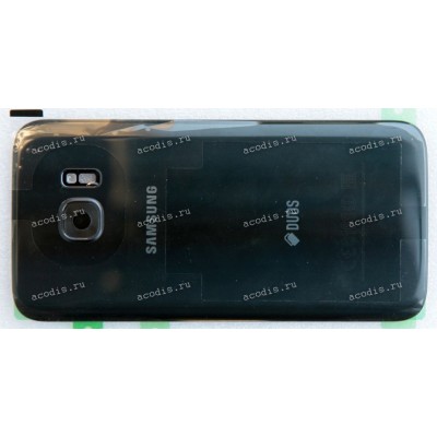 Задняя крышка Samsung Galaxy S7 SM-G930F (GH82-11504A) black стекло original