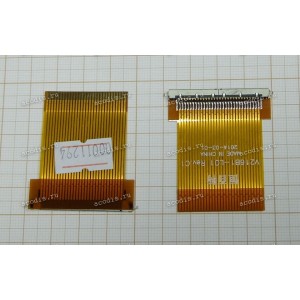 Переходник 30pin 32mm flat к кабелю на 30pin шаг 1,0 mm к матрице (длина 40 mm) w/o EDID trace (М216B1-L01 Rev.C1) Переходник 30pin 32mm flat к кабелю на 30pin шаг 1,0 mm к матрице (длина 40 mm) w/o EDID trace (М216B1-L01 Rev.C1)