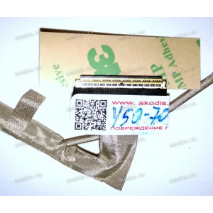 LCD eDP cable Lenovo IdeaPad Y50-70 40Pin Touch (DC02001ZA00, FRU p/n 5C10F78851) (eDP 4K touch) Compal ZIVY1, ZIVY2 (4 lines)