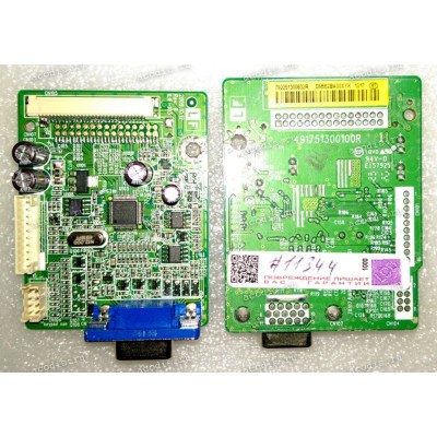 Mainboard Aquarius 18,5" 1366x768 TF1810w, Tw185G монитор 1366x768 (491751300100R) Chips Novatek NT68167FG