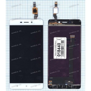 5.0 inch Xiaomi Redmi 4 (LCD+тач), oem белый 1280x720 LED  NEW