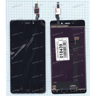5.0 inch Xiaomi Redmi 4 (LCD+тач), oem черный 1280x720 LED  NEW