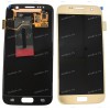 5.5 inch Samsung Galaxy S7 SM-G930F (LCD+тач) золотой oem 2560х1440 LED  NEW / original