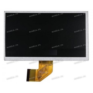 7.0 inch M070VGB50-20A / WJWV7069A-FPC(V1.0)  (165x103x3,5 mm) 800x480 LED 50 пин  NEW