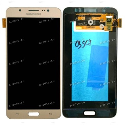 5.5 inch Samsung J7 (2016) SM-J710FN/DS (LCD+тач) золотой 1280x720 LED  NEW / original