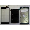 5.0 inch Digma S507 4G VOX (LCD+тач) белый с рамкой 1280x720 LED  разбор / оригинал