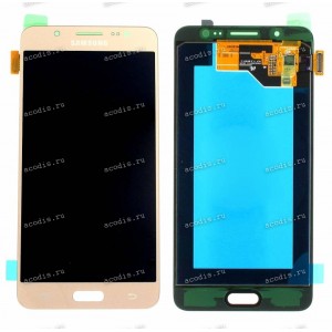 5.2 inch Samsung J510F (J5 2016) (LCD+тач) золотой 1280x720 LED  NEW / original
