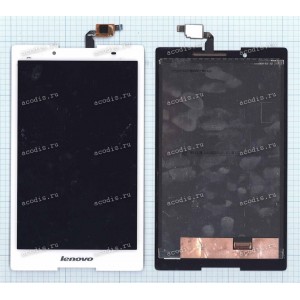 8.0 inch Lenovo IdeaTab 2 A8-50LC/TAB 3 8 850M (LCD+тач) oem белый 1280x800 LED  NEW