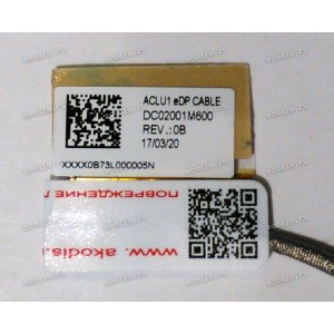 LCD eDP cable Lenovo IdeaPad G40-30, G40-45, G40-75, Z40-45, Z40-70 (For Discrete Video card, version 1 - DIS) (DC02001M600) Compal ACLU1