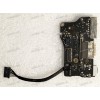 DC Jack board & USB & Audio Apple MacBook Air 13" A1466 MagSafe 2 (923-0439)