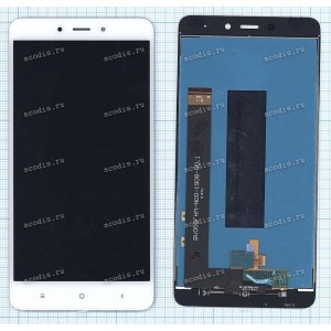 5.5 inch Xiaomi Redmi Note 4 (LCD+тач) oem белый 1920x1080 LED  NEW