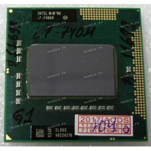 Процессор Socket G1 (rPGA988A) Intel Core i7-740QM (p/n: SLBQG) (1.73 GHz, 4x256KB L2, 6MiB L3, 45nm