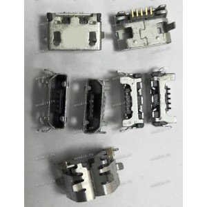 MicroUSB Jack Type B 5 pin SMD Lenovo A7600 (#11752) MicroUSB Jack Type B 5 pin SMD Lenovo A7600 (#11752)