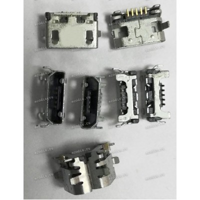MicroUSB Jack Type B 5 pin SMD Lenovo A7600 (#11752)