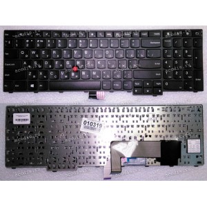 Keyboard Lenovo ThinkPad Edge E545 (Black/Matte/RUO) чёрная матовая PointStick русифицированная Keyboard Lenovo ThinkPad Edge E545 (Black/Matte/RUO) чёрная матовая PointStick русифицированная