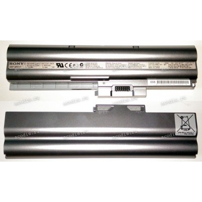 АКБ Sony VGN-Z11, Z1*, Z21, Z2*, Z31, Z3*, Z41, Z4*, Z5*, Z6*, Z7*, Z8*, Z9*(VGP-BPS12) 11,1V NEW original