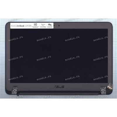Крышка в сборе ASUS UX305CA, темно-серая (без тача) 3200x1800 LED new