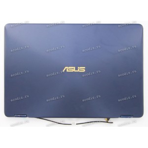 Крышка в сборе ASUS UX370UAR темно-синяя (с Тачем) 1920x1080 LED разбор