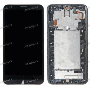 6.0 inch ASUS ZE601KL (ZenFone 2 Laser) (LCD+тач) черный с рамкой 1920x1080 LED разбор 6.0 inch ASUS ZE601KL (ZenFone 2 Laser) (LCD+тач) черный с рамкой 1920x1080 LED разбор